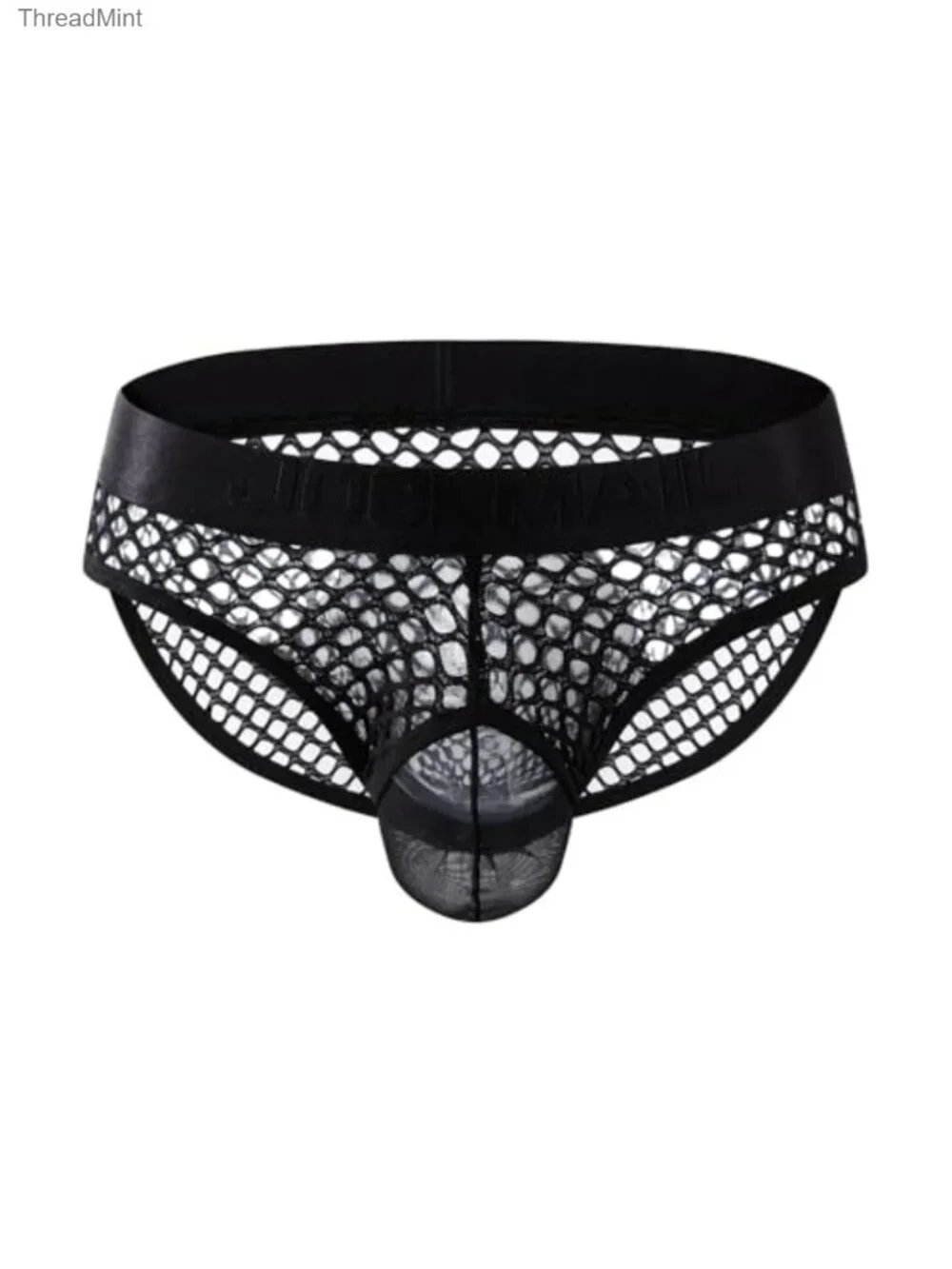 Men's Low Rise Mesh Briefs Breathable Polyamide Elastane Underwear